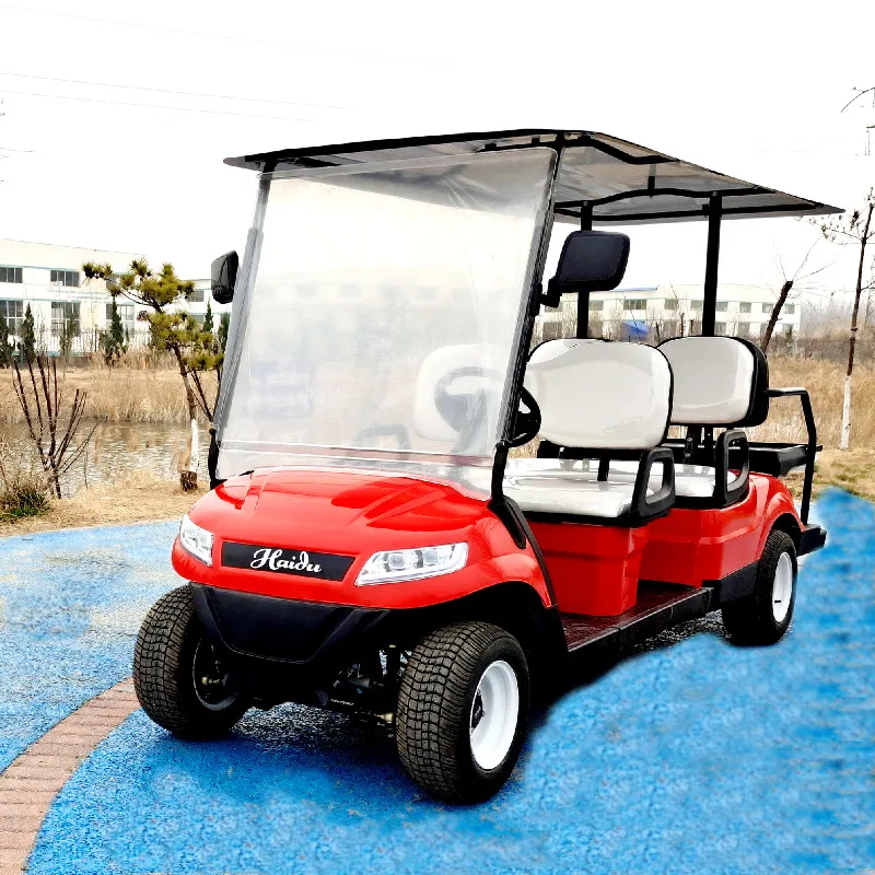 

EU CE Certification New Energy Electric Golf Cart Four-Wheeled Scooter Off-Road Scenic Tour Sightseeing Car
