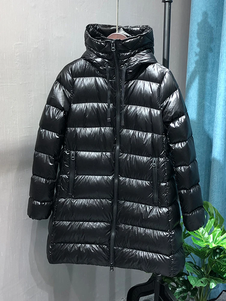 Janveny High Quality Luxury Women Winter Down Jacket Long Puffer Fluffy Parkas Hooded 90% Duck Down Coat Snow Outwear Waterproof
Janveny High Quality Luxury Women Winter Down Jacket Long Puffer Fluffy Parkas Hooded 90% Duck Down Coat Snow Outwear Waterproof
