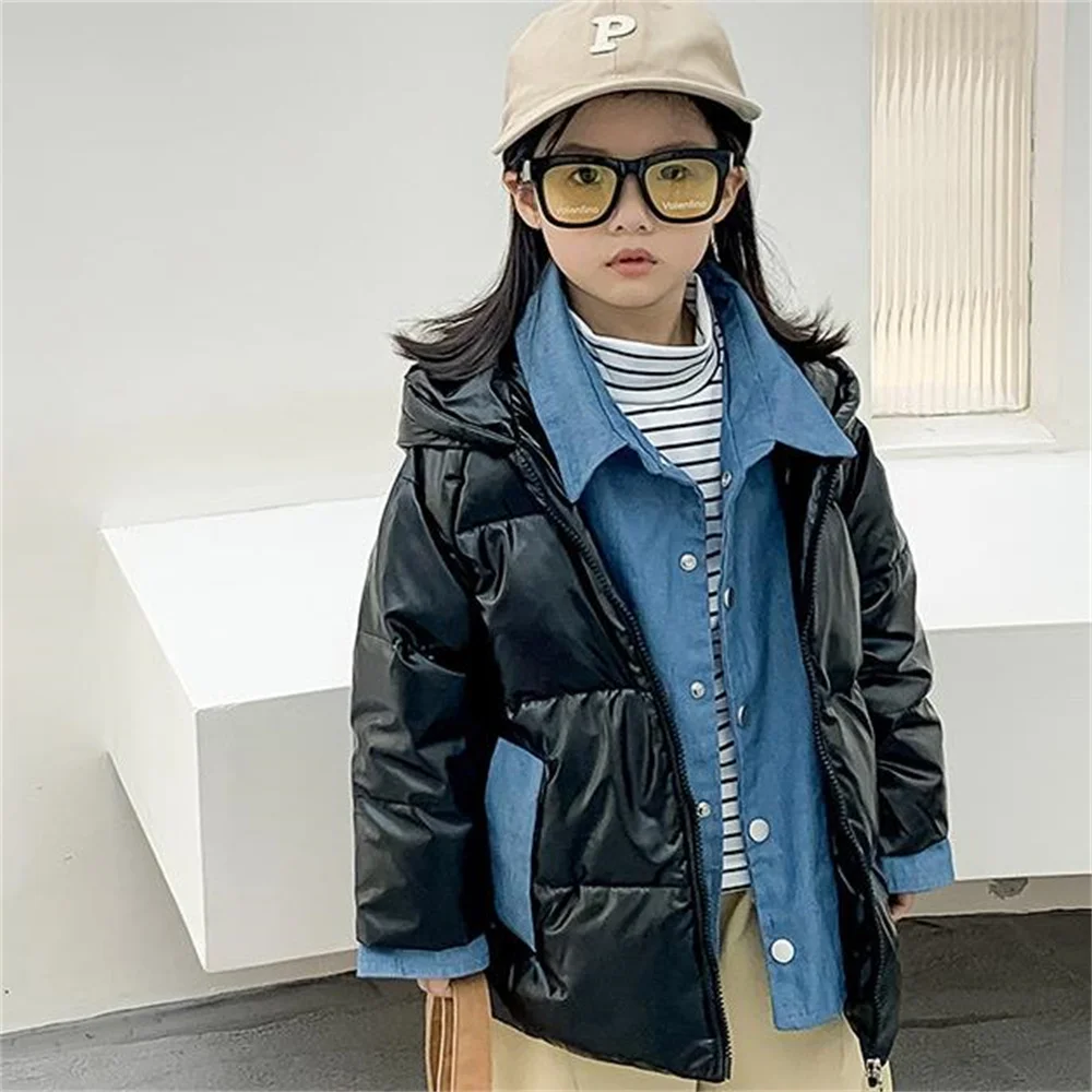 denin 2pcs coat Baby Girl winter down jacket children Thicken Warm winter jacket for girls boys
denin 2pcs coat Baby Girl winter down jacket children Thicken Warm winter jacket for girls boys
