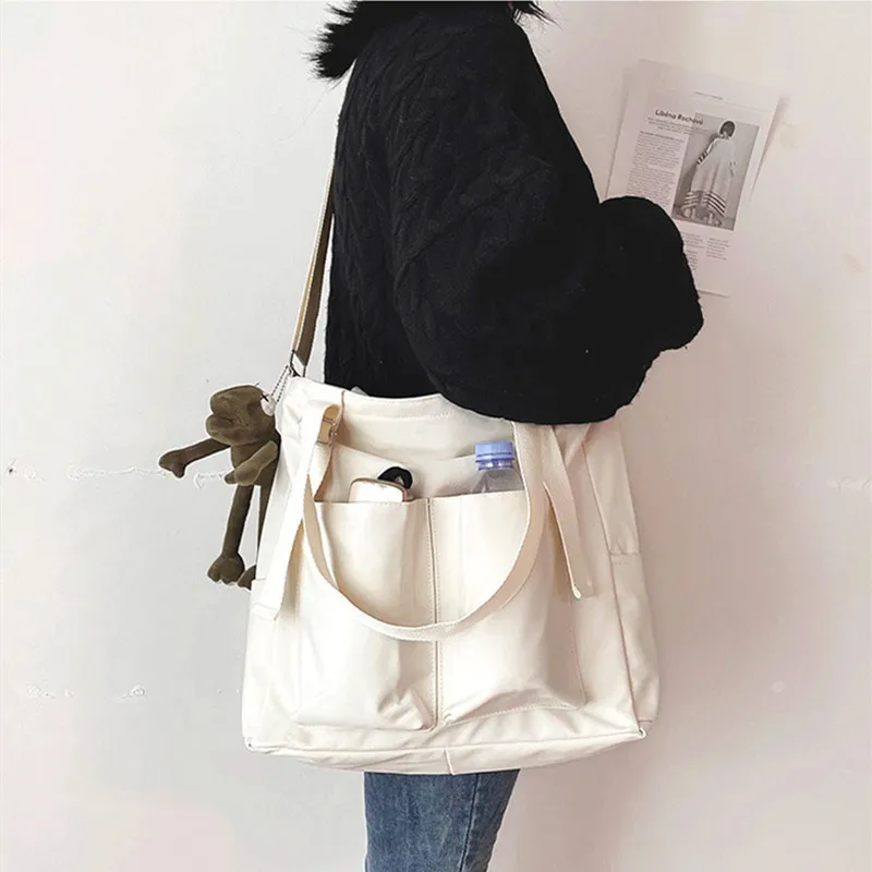 Female Bag Shoppers Simple Fashion Zipper Handbags Shoulder Waterproof Large Capacity Tote Bags 2022 Womens Brand Crossbody
Female Bag Shoppers Simple Fashion Zipper Handbags Shoulder Waterproof Large Capacity Tote Bags 2022 Womens Brand Crossbody