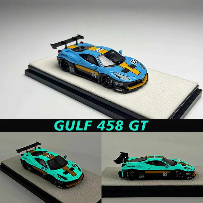 JEC 1:64 LBWK Gulf 458 GT Car Model Performance Noctilucent Resin Diorama Collection Miniature Carros Toys
JEC 1:64 LBWK Gulf 458 GT Car Model Performance Noctilucent Resin Diorama Collection Miniature Carros Toys