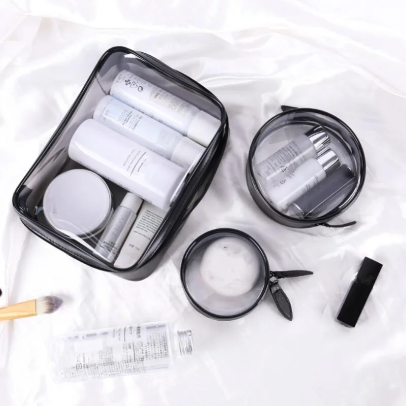 Women Environmental Travel Toiletry Wash Organizer Case Waterproof Lipstick Toiletry Bag Transparent PVC Cosmetic Makeup Bag
Women Environmental Travel Toiletry Wash Organizer Case Waterproof Lipstick Toiletry Bag Transparent PVC Cosmetic Makeup Bag