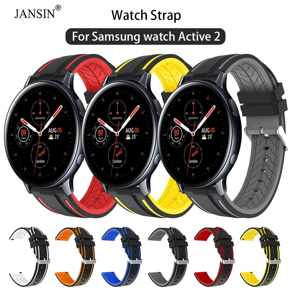 Ремешок силиконовый для Samsung Galaxy Watch Active 2 40 мм 44 мм, резиновый браслет для Samsung Active 2, аксессуары для часов
Ремешок силиконовый для Samsung Galaxy Watch Active 2 40 мм 44 мм, резиновый браслет для Samsung Active 2, аксессуары для часов
