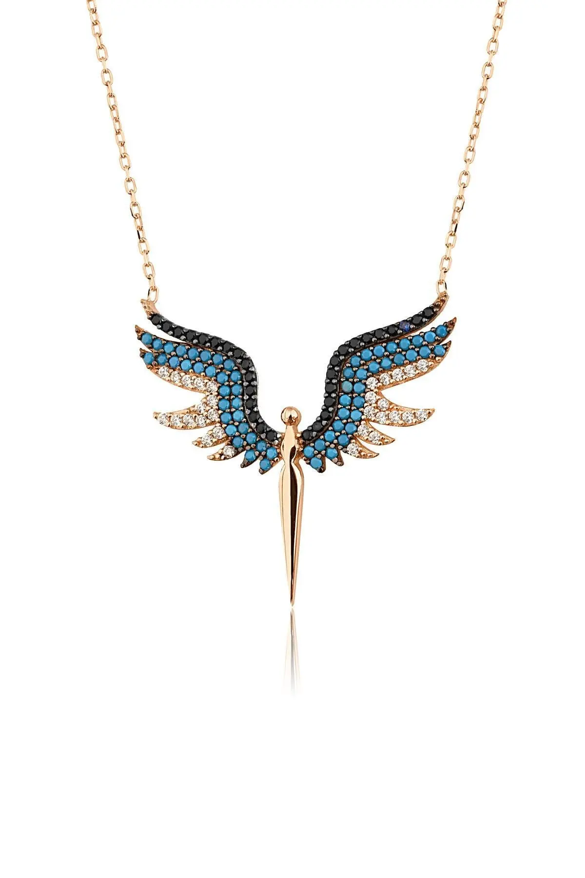 Angel Pattern Zircon Stone 925 Sterling Silver Pendant Handmade Woman Accessory Fashion Jewelry Stylish
Angel Pattern Zircon Stone 925 Sterling Silver Pendant Handmade Woman Accessory Fashion Jewelry Stylish