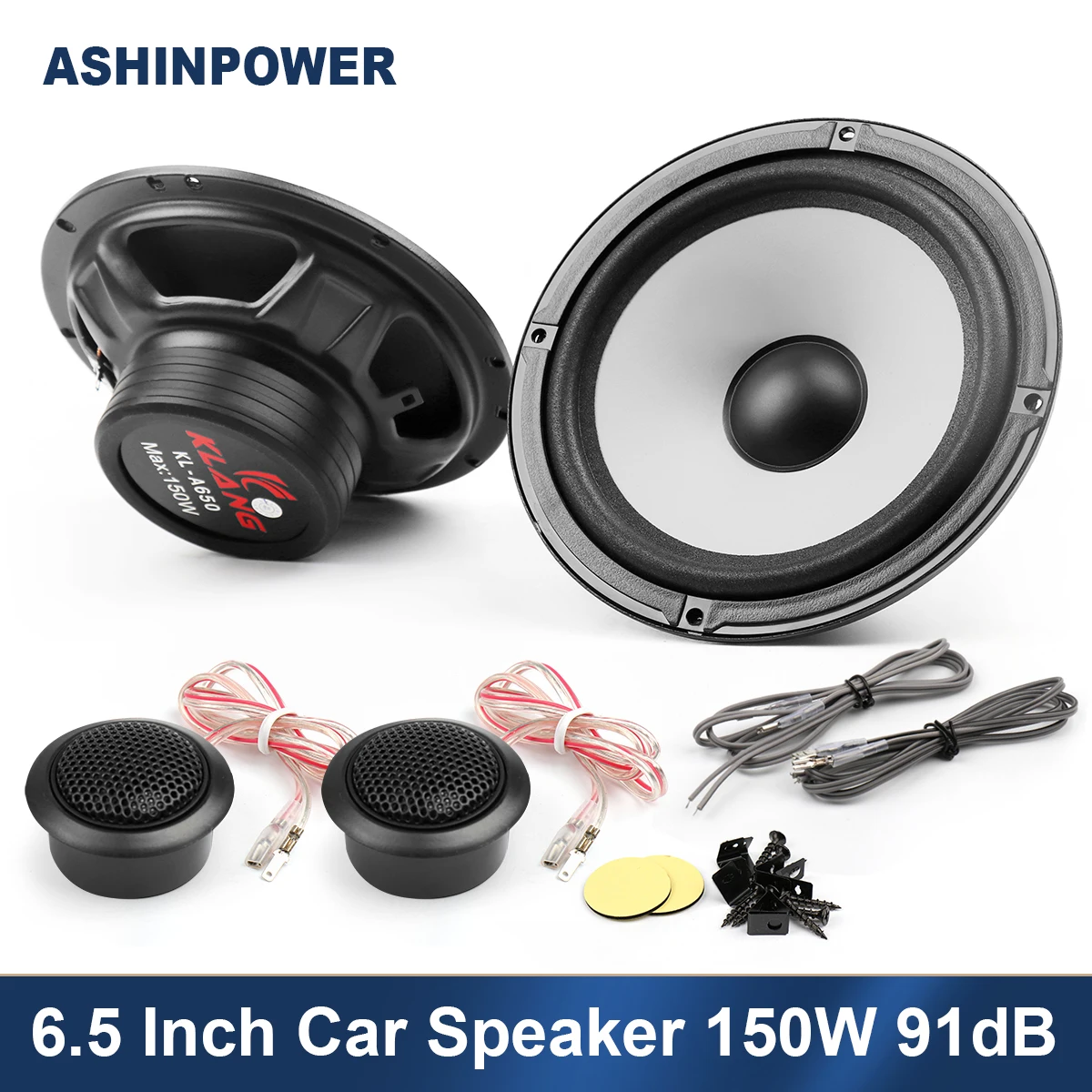 2Pcs 6.5 Inch Car Audio Speaker 150W 91dB 2 Way Coaxial Auto Audio Car Hifi Full Range Frequency Power Vehicle Horn Mid-woofer
2Pcs 6.5 Inch Car Audio Speaker 150W 91dB 2 Way Coaxial Auto Audio Car Hifi Full Range Frequency Power Vehicle Horn Mid-woofer