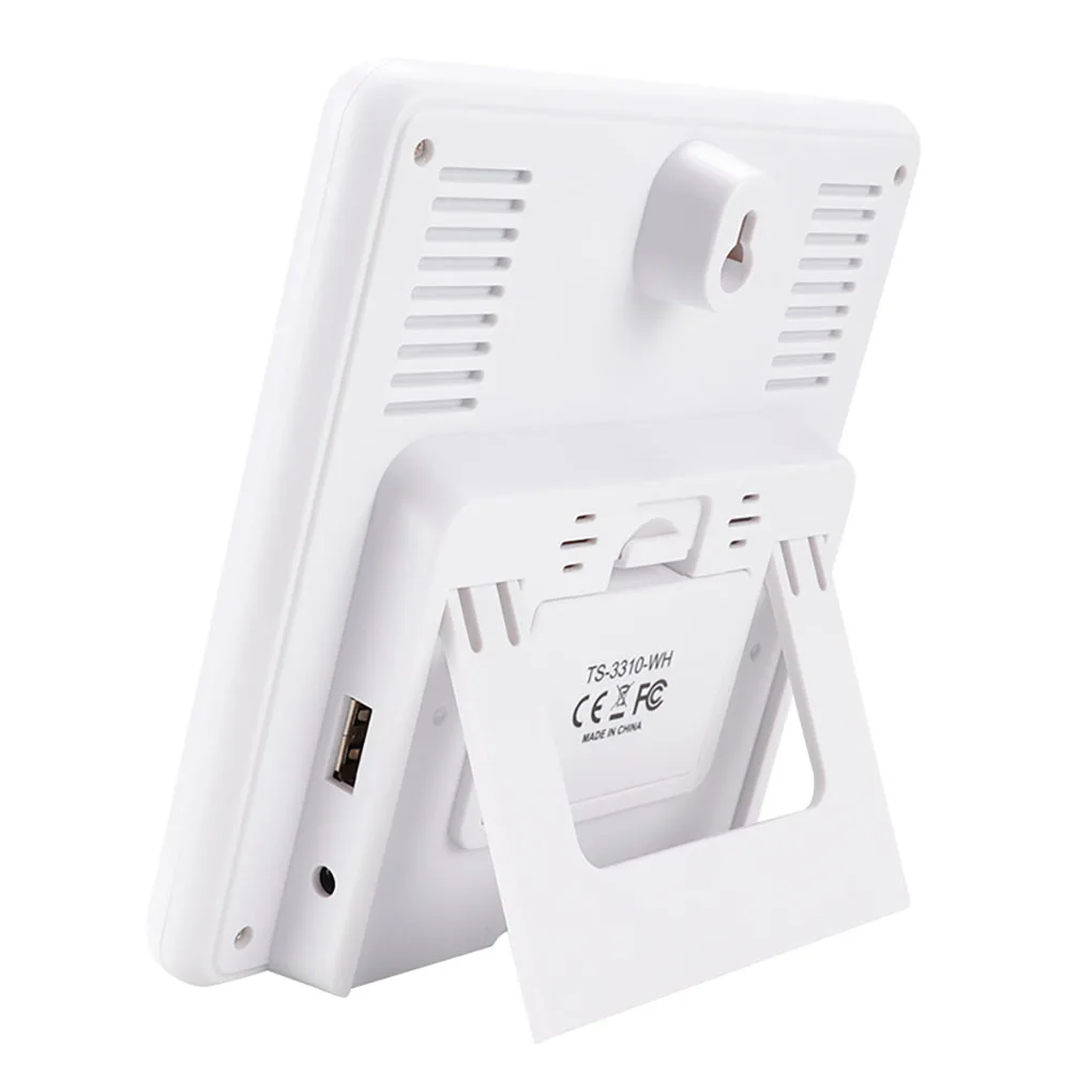 Weather Station Clock Eelctric Digital Touch Sensing Temperature Humidity Thermometer Hygrometer
Weather Station Clock Eelctric Digital Touch Sensing Temperature Humidity Thermometer Hygrometer