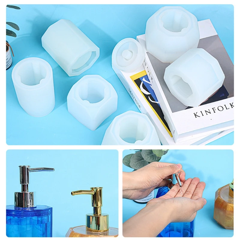 Hand Sanitizer Bottle Epoxy Resin Mold Soap Bottle Silicone Mould DIY Crafts Home Decoration Ornaments Casting Tools 40GB
Hand Sanitizer Bottle Epoxy Resin Mold Soap Bottle Silicone Mould DIY Crafts Home Decoration Ornaments Casting Tools 40GB
