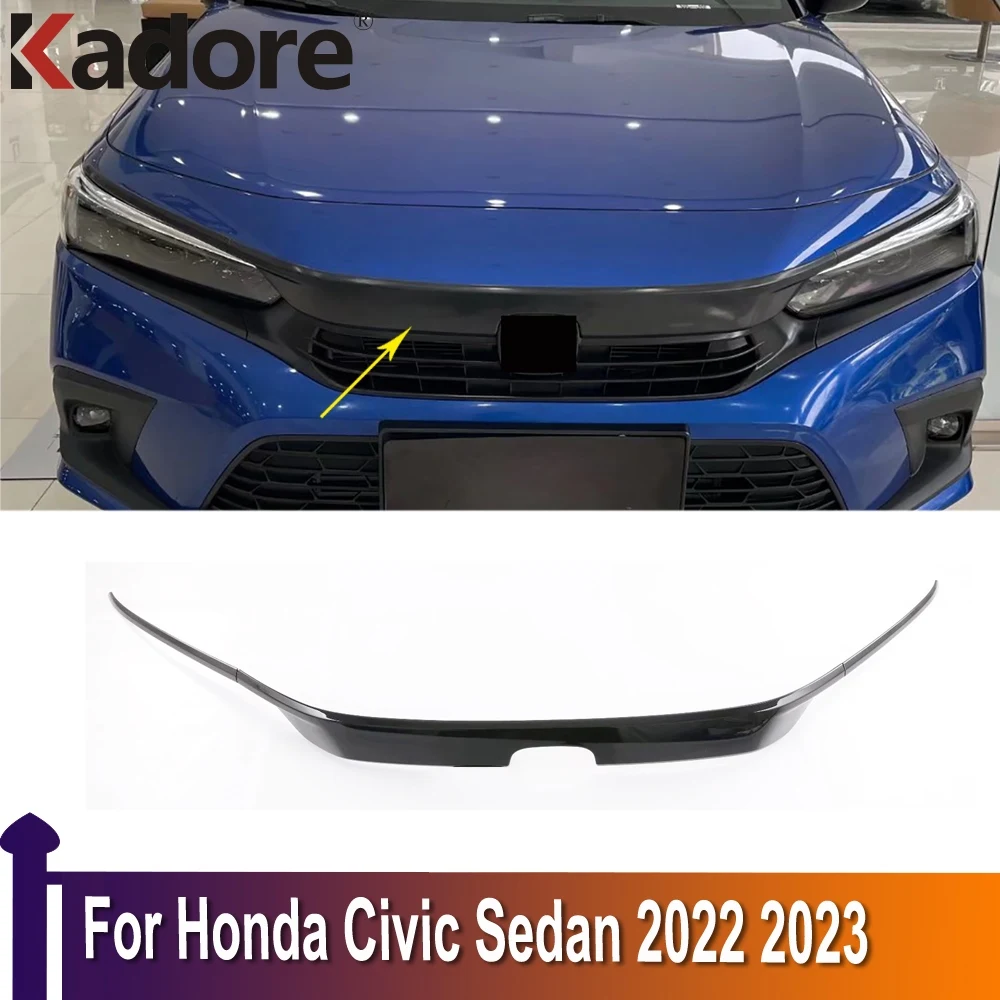 For Honda Civic Sedan 2022 2023 Black Car Front Center Grille Trim Cover Grill Strip Exterior Car Styling
For Honda Civic Sedan 2022 2023 Black Car Front Center Grille Trim Cover Grill Strip Exterior Car Styling