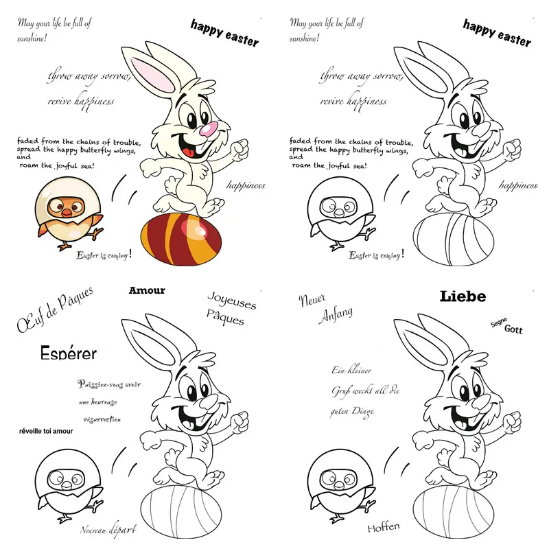 2022 New Arrival Easter Bunny Metal Cutting Dies Clear Stamps For Scrapbooking Handmade Card Album Decoration DIY Material Craft
2022 New Arrival Easter Bunny Metal Cutting Dies Clear Stamps For Scrapbooking Handmade Card Album Decoration DIY Material Craft