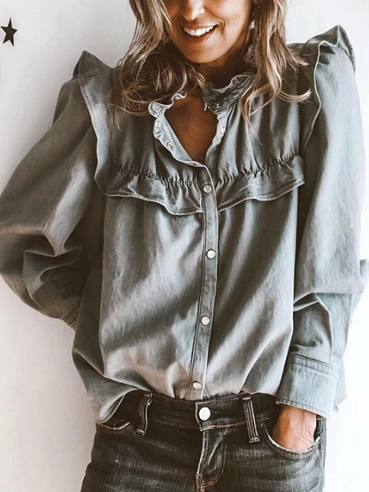 Women Tops Denim Jacket 2023 New Cardigan Long Sleeve Casual Straight Blue Loose Women Autumn Fashion Streetwear Clothes Blouses
Women Tops Denim Jacket 2023 New Cardigan Long Sleeve Casual Straight Blue Loose Women Autumn Fashion Streetwear Clothes Blouses
