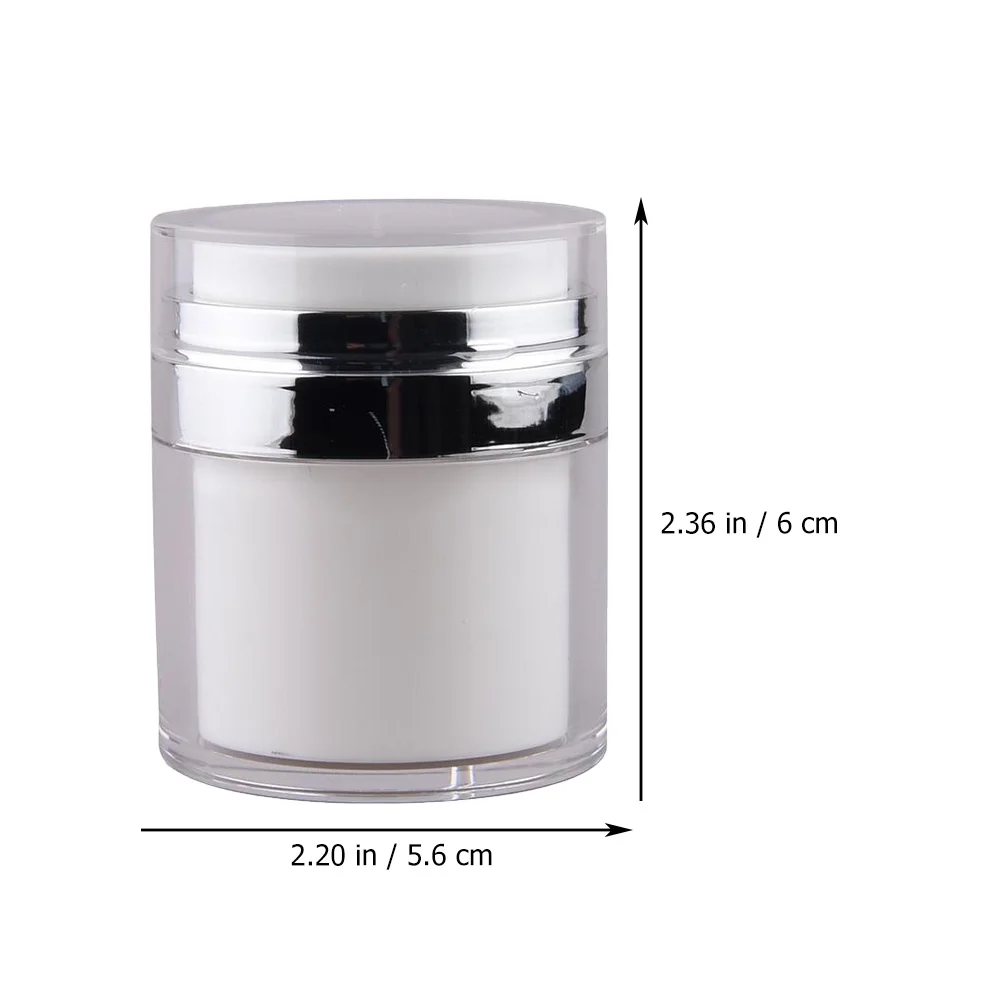 2Pcs Airless Pump Bottles Empty Lotion Bottles Facial Cream Containers Skin Care Cream Lotion Bottles Cosmetic Sub Bottles 15ML
2Pcs Airless Pump Bottles Empty Lotion Bottles Facial Cream Containers Skin Care Cream Lotion Bottles Cosmetic Sub Bottles 15ML