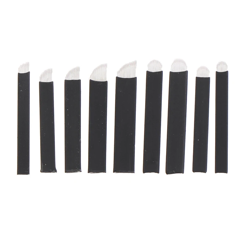 10PCS Nano Blades Are 0.18 Mm Pin Microblading Needles 3D Embroidery Permanent Makeup Needle Eyebrow Manual Tattoo Needles Blade
10PCS Nano Blades Are 0.18 Mm Pin Microblading Needles 3D Embroidery Permanent Makeup Needle Eyebrow Manual Tattoo Needles Blade