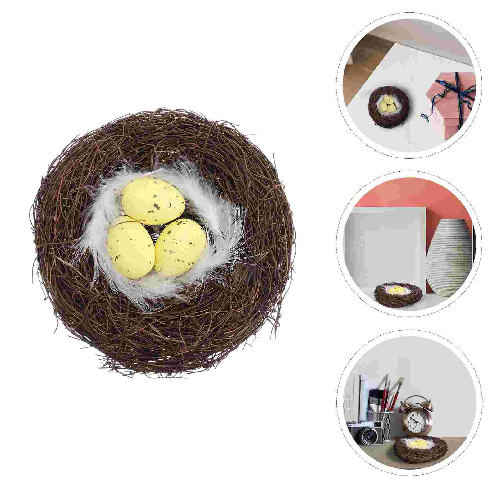 Bird Easter Egg Birds Faux Propsartificial Breeding Favor Party Simulation Chicken Photo Gardenspring Houses Decorative
Bird Easter Egg Birds Faux Propsartificial Breeding Favor Party Simulation Chicken Photo Gardenspring Houses Decorative