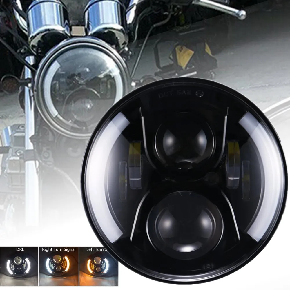 Motorcycle 7Inch Led Headlight Black For 93-08 Ducati Monster 1000 600 For Kawasaki Vulcan VN 500 750 800 900 1600 1700 1500
Motorcycle 7Inch Led Headlight Black For 93-08 Ducati Monster 1000 600 For Kawasaki Vulcan VN 500 750 800 900 1600 1700 1500