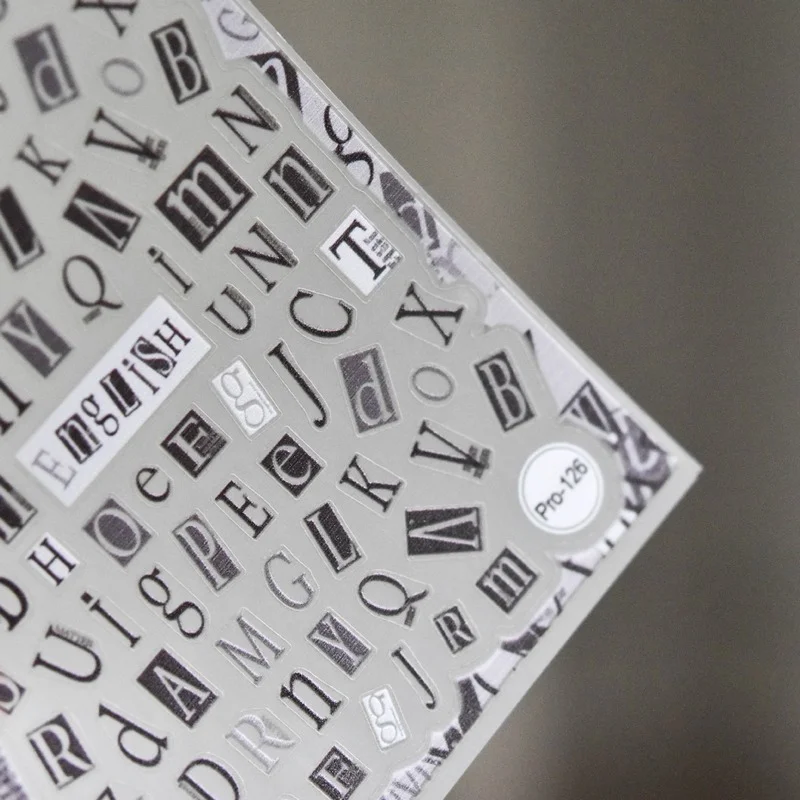 2021 New 5D Engraved Nail Art Sticker Graphic Series English Alphabet Circle Arc Shaped Ultra-thin Adhesive Slider Nail Decals
2021 New 5D Engraved Nail Art Sticker Graphic Series English Alphabet Circle Arc Shaped Ultra-thin Adhesive Slider Nail Decals