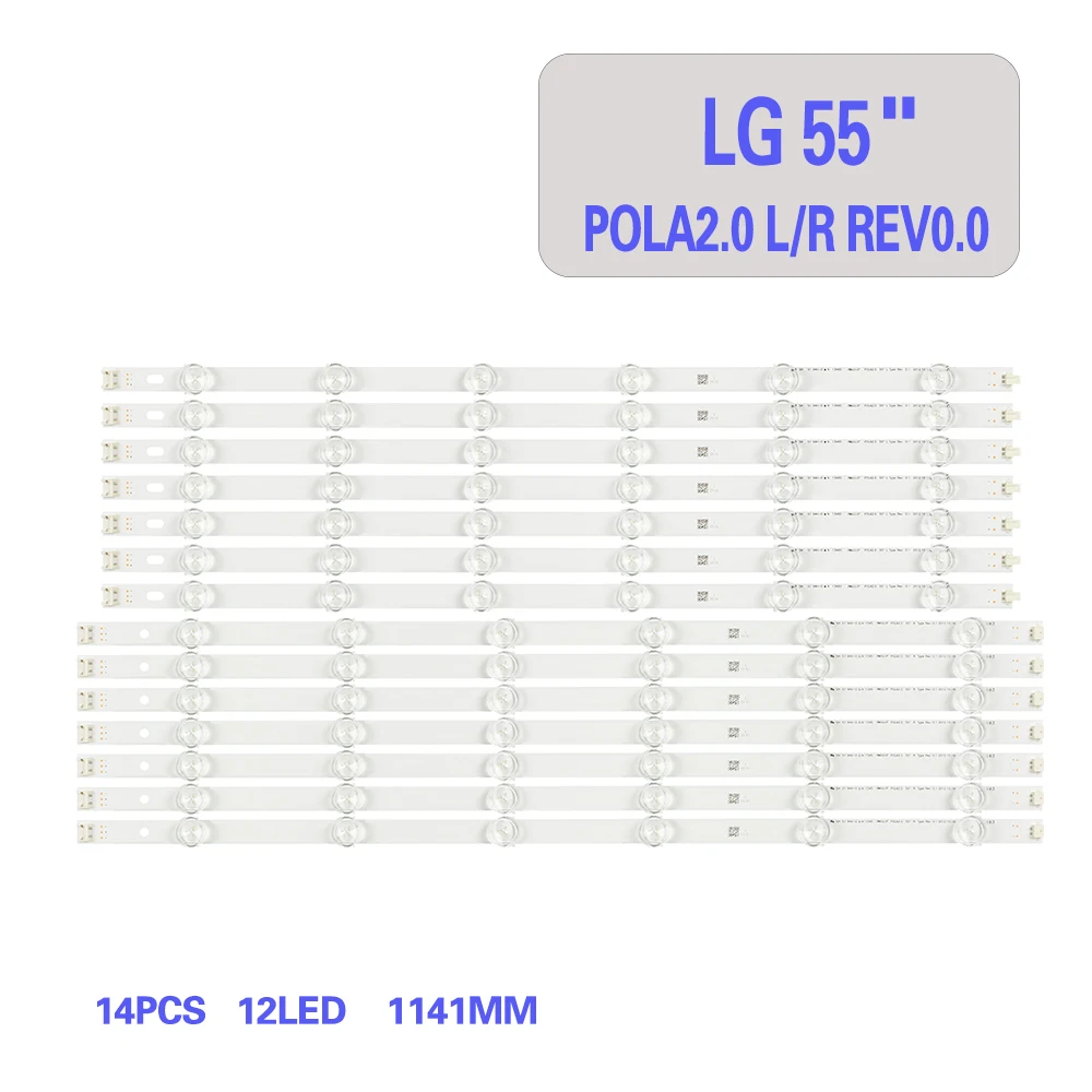 New 55 inch LCD TV backlight bar for LG 55LN5400-CN/LG55LA6200-CN/LG 55LP360C-CA/ LG 55WL30MS light bar LG innotek POLA2.0 55” /
New 55 inch LCD TV backlight bar for LG 55LN5400-CN/LG55LA6200-CN/LG 55LP360C-CA/ LG 55WL30MS light bar LG innotek POLA2.0 55” /