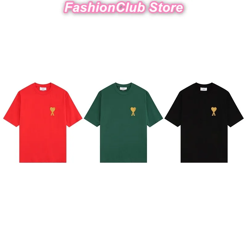 2022 Ami Summer New Embroidered T-shirt Limited Edition Men's T-shirt Men's And Women's High Street Fashion Cotton T-shirt Top
2022 Ami Summer New Embroidered T-shirt Limited Edition Men's T-shirt Men's And Women's High Street Fashion Cotton T-shirt Top