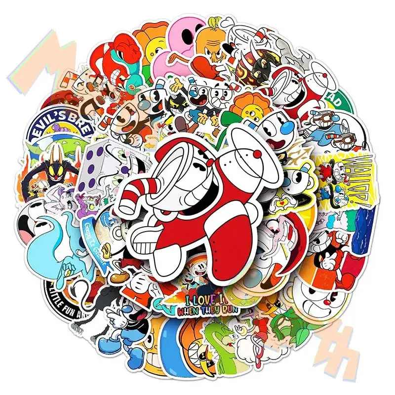 Cupheade Sticker Kids Birthday Gift Party Decoration Supplies Baby Shower Child Boy Faovr Toy
Cupheade Sticker Kids Birthday Gift Party Decoration Supplies Baby Shower Child Boy Faovr Toy