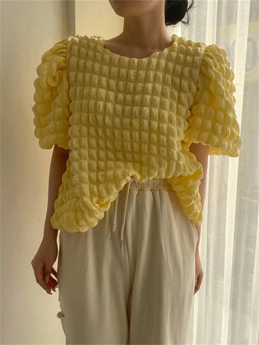 Sweet New Women Blouses Loose-Fitting Hot Sale All Match 2022 Summer Elegant High Street Normcore Slim Casual Tops
Sweet New Women Blouses Loose-Fitting Hot Sale All Match 2022 Summer Elegant High Street Normcore Slim Casual Tops
