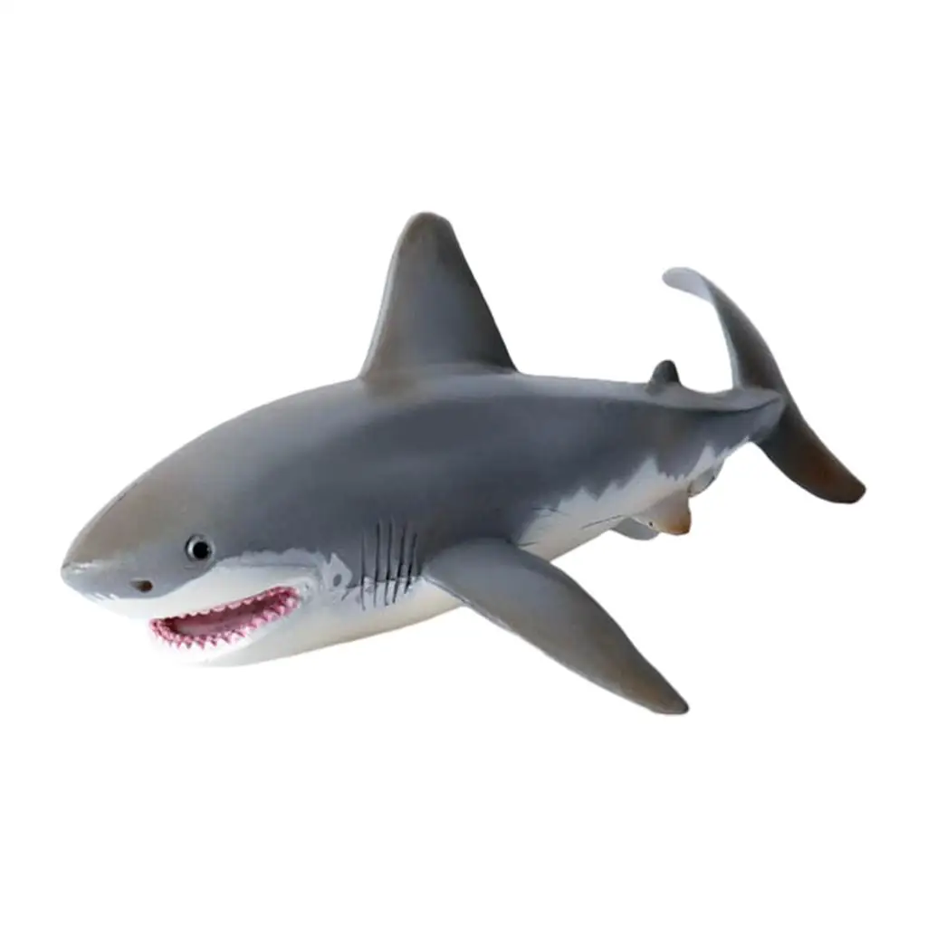 1pc Plastic Marine Life Animal Model Great White Shark Figurine Lifelike Shark Toys Educational Toys Kids Gifts
1pc Plastic Marine Life Animal Model Great White Shark Figurine Lifelike Shark Toys Educational Toys Kids Gifts