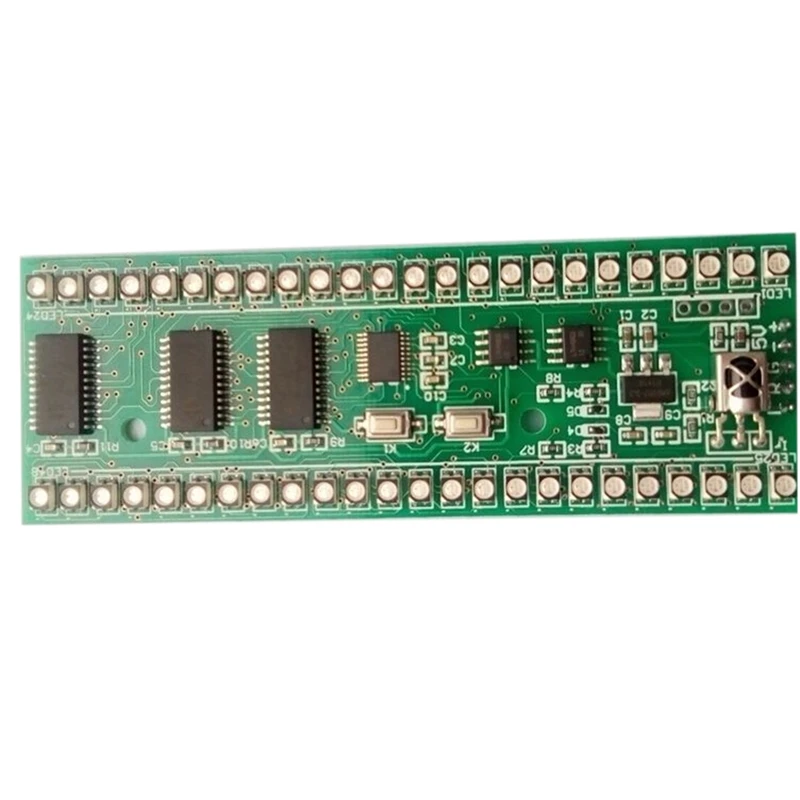 5V RGB MCU Adjustable Display Pattern Dual Channel Dual 24 LED Level Indicator
5V RGB MCU Adjustable Display Pattern Dual Channel Dual 24 LED Level Indicator