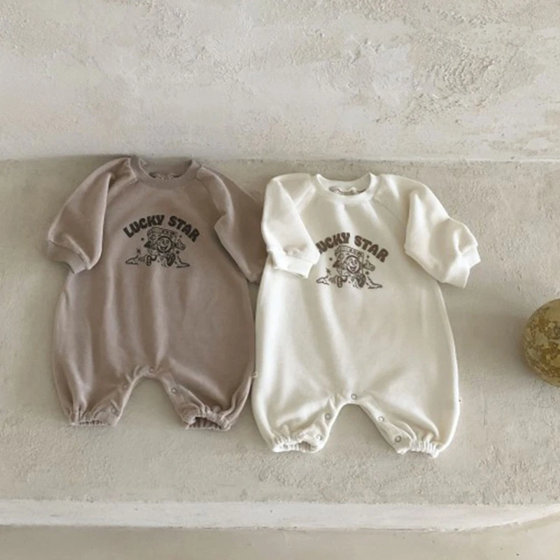 Children's Crawling Clothes Spring Autumn Thin Style 0-3 Years Old Kid's Bodysuit Cartoon Round Neck Long Sleeve Cotton Pullover
Children's Crawling Clothes Spring Autumn Thin Style 0-3 Years Old Kid's Bodysuit Cartoon Round Neck Long Sleeve Cotton Pullover