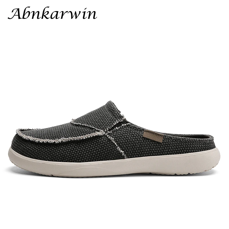 Men Half Shoes Canvas Slippers Free Shipping 2022 Luxury Designer Slip On Shoes Summer Breathable Lightweight Dropshipping 
Men Half Shoes Canvas Slippers Free Shipping 2022 Luxury Designer Slip On Shoes Summer Breathable Lightweight Dropshipping