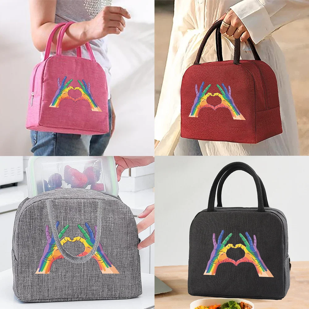 Insulated Lunch Bag Handbags Box for Women Kids Portable Thermal Food Picnic Bags Hand&Love Series Cooler Organizern for Work
Insulated Lunch Bag Handbags Box for Women Kids Portable Thermal Food Picnic Bags Hand&Love Series Cooler Organizern for Work