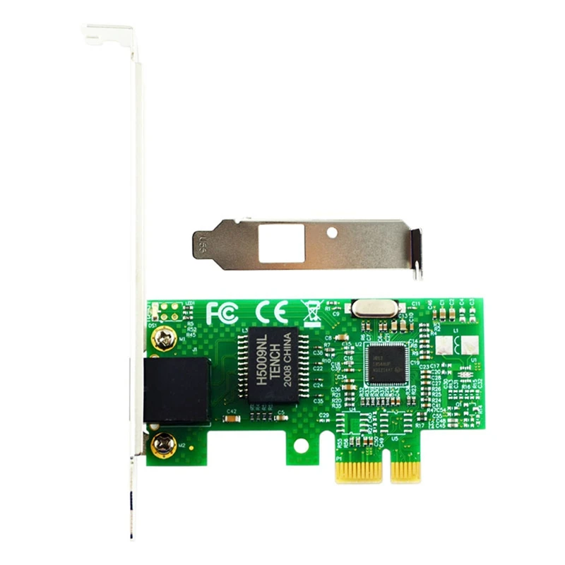 I211AT чип PCI-E X1 гигабитная однопортовая настольная сетевая карта памяти с мягкой маршрутизацией
I211AT чип PCI-E X1 гигабитная однопортовая настольная сетевая карта памяти с мягкой маршрутизацией