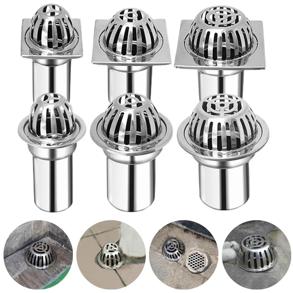 Stainless Steel Balcony Drainage Roof Detachable Floor Drain Cover Rain Pipe Cap Gutter Components Downspouts Gutter Guards
Stainless Steel Balcony Drainage Roof Detachable Floor Drain Cover Rain Pipe Cap Gutter Components Downspouts Gutter Guards