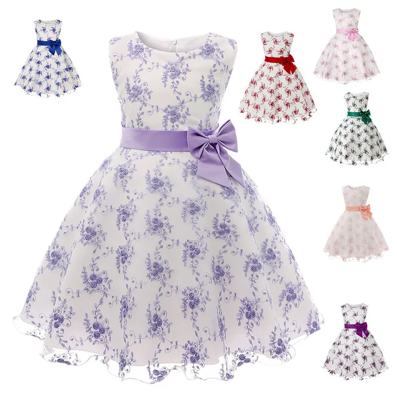 New Summer Girls Dress Skirt Embroidered Princess Dress Lace Lace Performance Dress Christmas Party Clothing Casual
New Summer Girls Dress Skirt Embroidered Princess Dress Lace Lace Performance Dress Christmas Party Clothing Casual