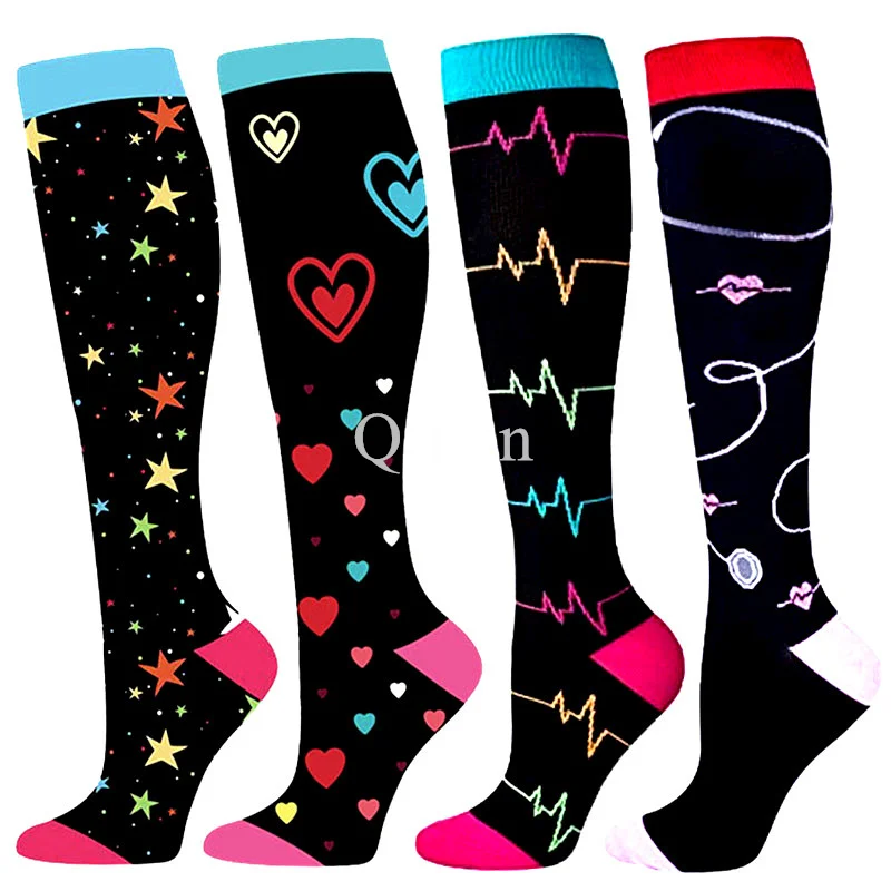 Nurse Compression Socks Women Medical Compression Socks Cycling Knee High Stockings Sports Socks For Nurses,Pregnancy Women
Nurse Compression Socks Women Medical Compression Socks Cycling Knee High Stockings Sports Socks For Nurses,Pregnancy Women