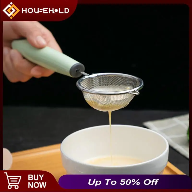Corrosion Resistance Filter Stainless Steel Hanging Ear Design Mesh Sieve Fine Mesh Filter Screen Kitchen Tools Strainer
Corrosion Resistance Filter Stainless Steel Hanging Ear Design Mesh Sieve Fine Mesh Filter Screen Kitchen Tools Strainer
