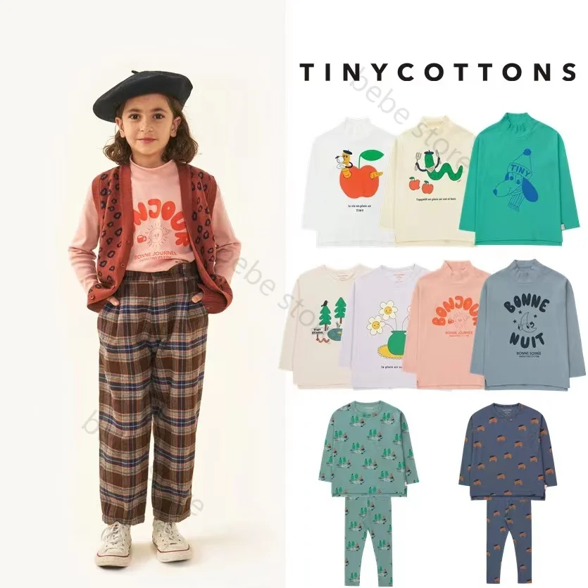 Tinycottons Autumn and Winter 2022 New Children's Comfortable Cartoon Print Long Sleeve T Leggings Set Home Costume Pajamas Set
Tinycottons Autumn and Winter 2022 New Children's Comfortable Cartoon Print Long Sleeve T Leggings Set Home Costume Pajamas Set