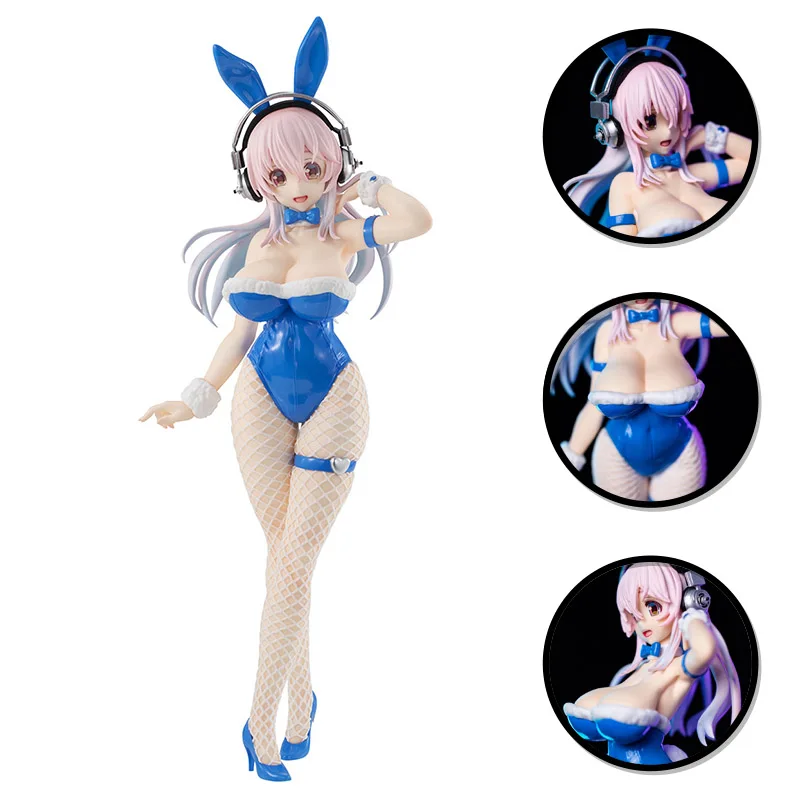 Оригинальная привлекательная фигурка Sonico аниме SUPERSONICO, 30 см, привлекательная синяя подставка в виде кролика, белая шелковая модель, статиче...
Оригинальная привлекательная фигурка Sonico аниме SUPERSONICO, 30 см, привлекательная синяя подставка в виде кролика, белая шелковая модель, статиче...