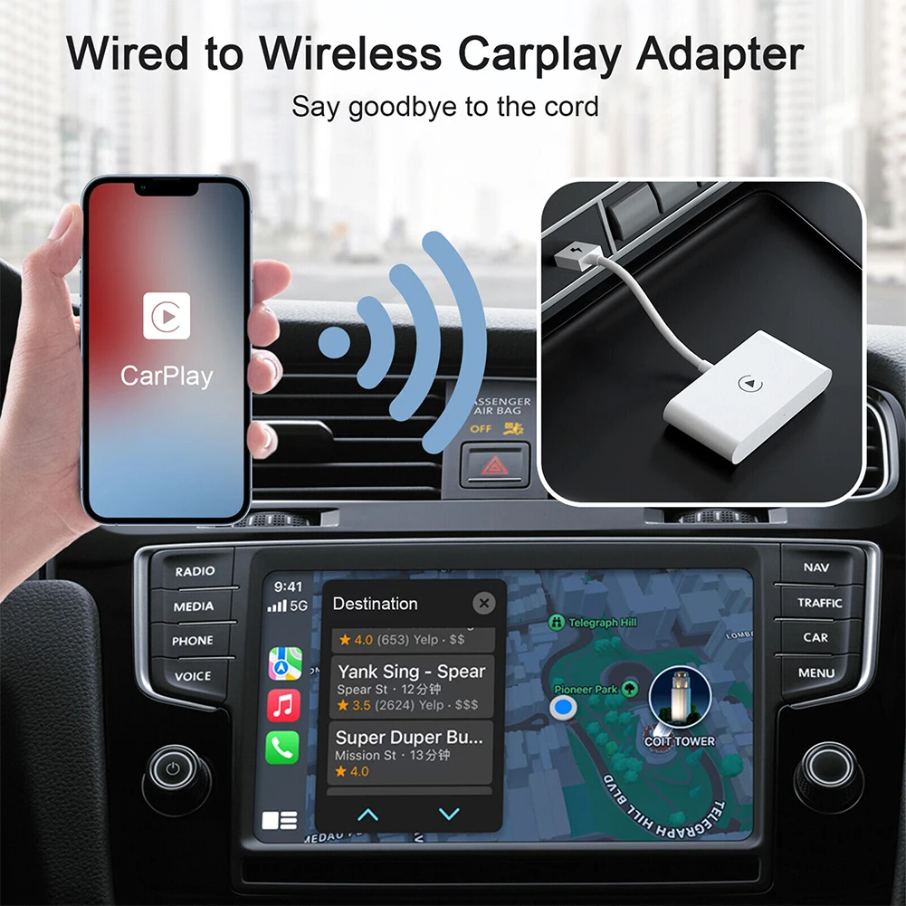 USB беспроводной адаптер CarPlay, автомобильный адаптер Carplay Ai Box Bluetooth для OEM проводного Carplay Мультимедиа Видео Android Авто Linux
USB беспроводной адаптер CarPlay, автомобильный адаптер Carplay Ai Box Bluetooth для OEM проводного Carplay Мультимедиа Видео Android Авто Linux