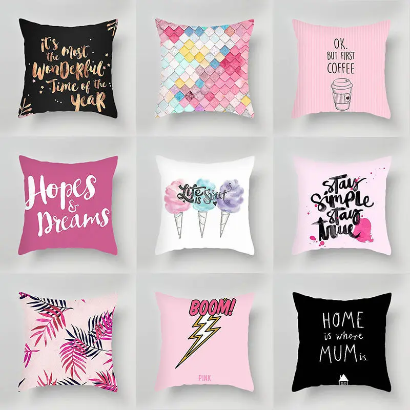 Modern Minimalist Cartoon Text Pink Girl Hug Pillowcase Sofa Cushion Cover Bedside Decoration Backrest Waist Pillows Decor Home
Modern Minimalist Cartoon Text Pink Girl Hug Pillowcase Sofa Cushion Cover Bedside Decoration Backrest Waist Pillows Decor Home