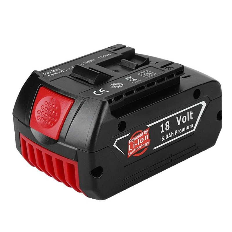 For 18V Bosch 10000mAh Rechargeable Power Tools Battery with LED Li-ion Replacement BAT609, BAT609G, BAT618, BAT618G, BAT614
For 18V Bosch 10000mAh Rechargeable Power Tools Battery with LED Li-ion Replacement BAT609, BAT609G, BAT618, BAT618G, BAT614
