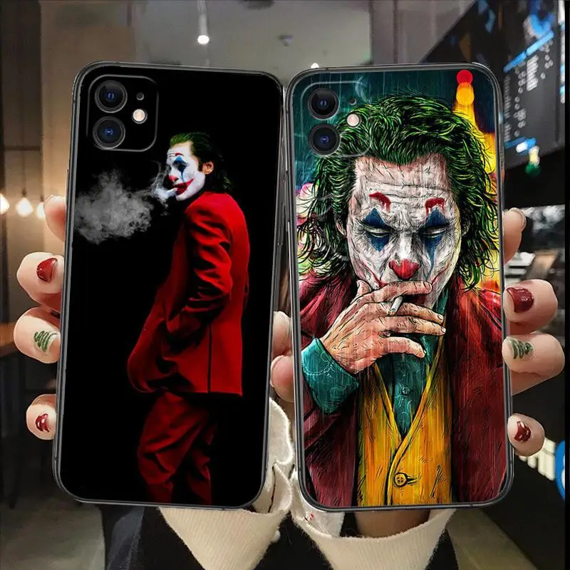 DC Superhero joker mobile phone case For IPhone 13 12 11 Pro Max Mini SE XR X XS Max 8Plus 7plus 6 6S TPU Shell Black phone Ca
DC Superhero joker mobile phone case For IPhone 13 12 11 Pro Max Mini SE XR X XS Max 8Plus 7plus 6 6S TPU Shell Black phone Ca