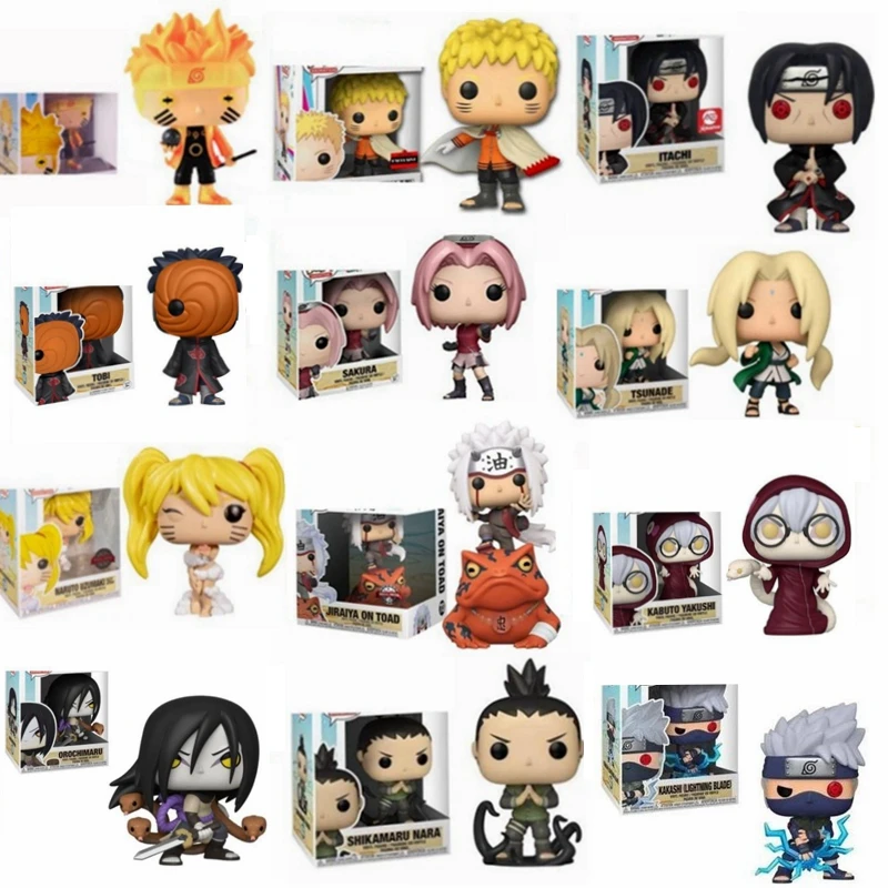 Экшн-фигурки Funko KAKASHI UZUMAKI SASUKE KURAMA ITACHI 578 # GAARA 728 Коллекция ограниченной серии