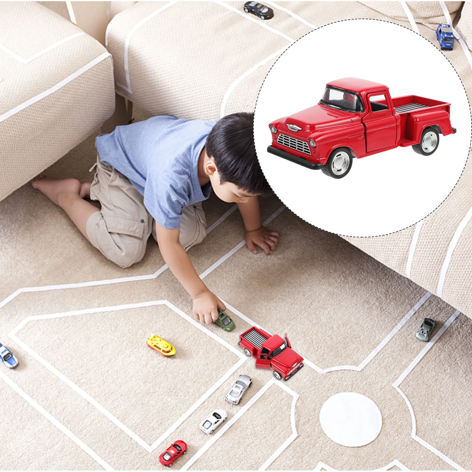 Truck Model Car Metal Decor Vintage Christmasminiature Pickup Red Vehicle Alloy Cars Trucks Diecastcollection Figurine Cast Die
Truck Model Car Metal Decor Vintage Christmasminiature Pickup Red Vehicle Alloy Cars Trucks Diecastcollection Figurine Cast Die