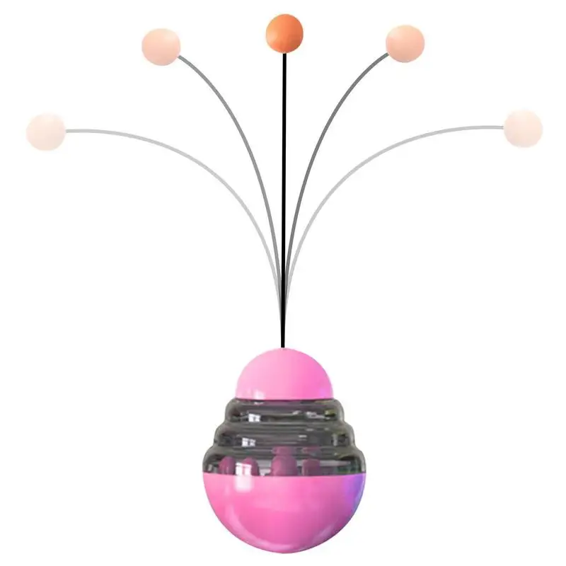 Cat Treat Dispenser Toy Interactive Cat Treat Feeder Educational Pet Supplies With Teasing Stick And Header Balls To Develop
Cat Treat Dispenser Toy Interactive Cat Treat Feeder Educational Pet Supplies With Teasing Stick And Header Balls To Develop