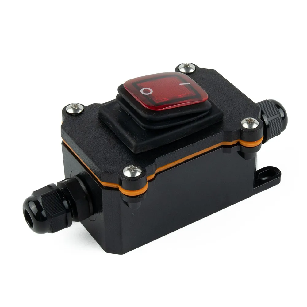 1pc 24V/220V PG7 Inline Cord Switch Online Ship Type Waterproof Switch Red With Light 4 Feet 2 Gears 25A Toggle Switch
1pc 24V/220V PG7 Inline Cord Switch Online Ship Type Waterproof Switch Red With Light 4 Feet 2 Gears 25A Toggle Switch