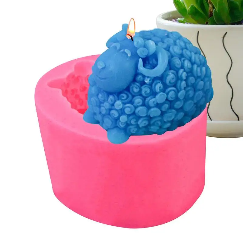 Sheep Candle Mold Silicone Sheep Mold For Resin Goat Soap Mold DIY Goat Fondant Molds Handmade Soap Candle Cake Decorating Mould
Sheep Candle Mold Silicone Sheep Mold For Resin Goat Soap Mold DIY Goat Fondant Molds Handmade Soap Candle Cake Decorating Mould