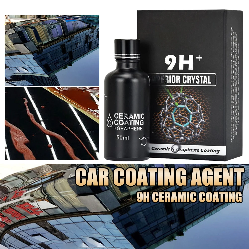 9H Car Ceramic Coating Liquid Super Hydrophobic Glass Coating Car Paint Finish Polishing Agent Paint Care Kit Accessories
9H Car Ceramic Coating Liquid Super Hydrophobic Glass Coating Car Paint Finish Polishing Agent Paint Care Kit Accessories