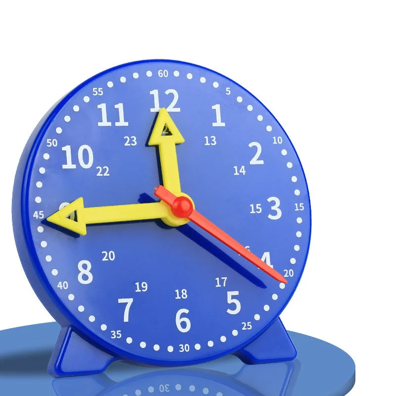 Children Montessori Clock Educational Toys Hour Minute Second Cognition Colorful Clocks Toys Kids Early Preschool Teaching Aids
Children Montessori Clock Educational Toys Hour Minute Second Cognition Colorful Clocks Toys Kids Early Preschool Teaching Aids