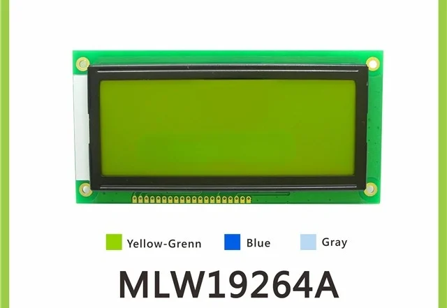 19264 Graphic Dot Matrix LCD Screen Module Parallel Port 5V 192X64 Dot Matrix Display MLW19264A
19264 Graphic Dot Matrix LCD Screen Module Parallel Port 5V 192X64 Dot Matrix Display MLW19264A