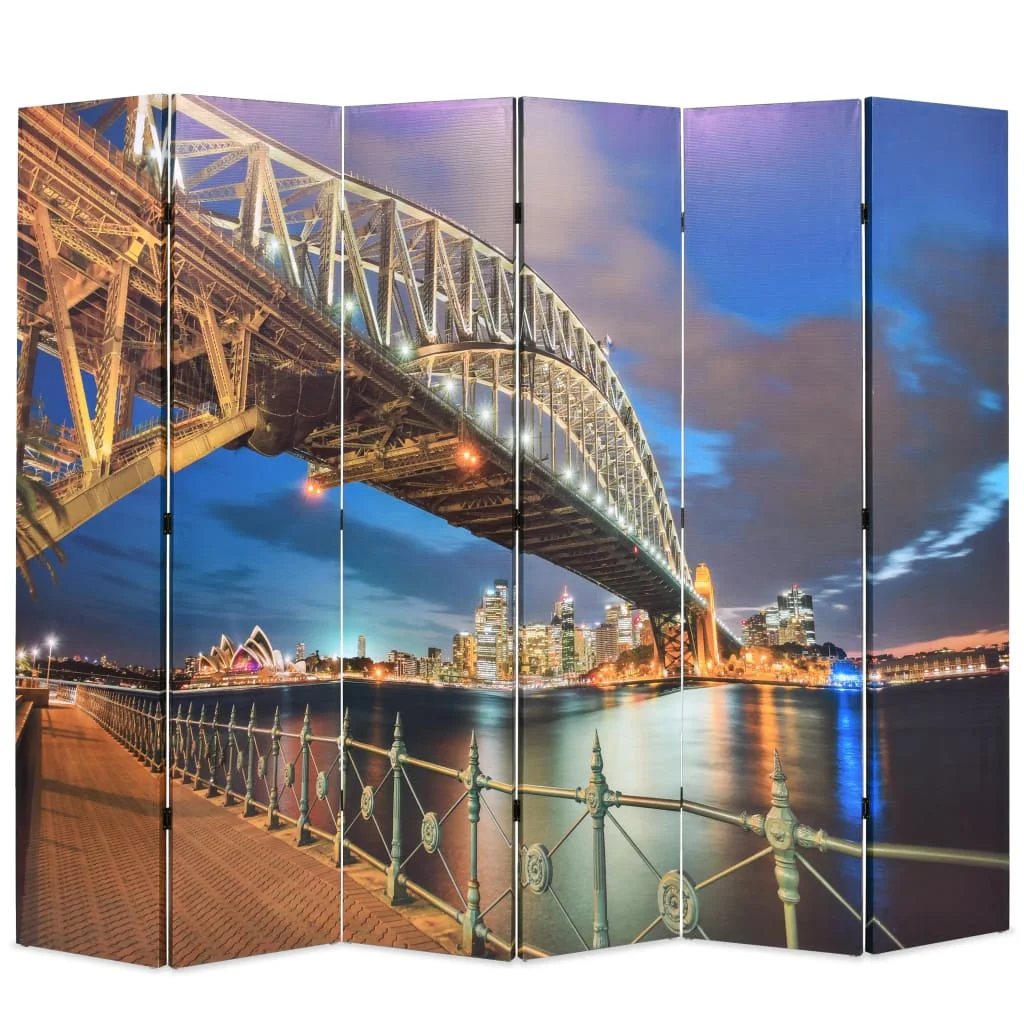 Collapsible Room Divider Plus Size 228x170cm Sydney Harbor Bridge Divider Folding Living Room Separator Internal Partition
Collapsible Room Divider Plus Size 228x170cm Sydney Harbor Bridge Divider Folding Living Room Separator Internal Partition