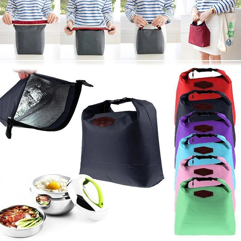 Portable Thermal Insulated Lunch Bag Cooler Lunchbox Storage Bag Oxford Cloth Ladies Carry Picinic Food Tote Insulation Package
Portable Thermal Insulated Lunch Bag Cooler Lunchbox Storage Bag Oxford Cloth Ladies Carry Picinic Food Tote Insulation Package