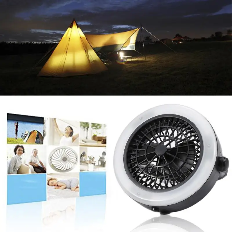 LED Fan Mini Fan Battery Or USB Powered Outdoor Portable Camping Tent Hanging Tent Light Ceiling Fan Multi-function Cooler New
LED Fan Mini Fan Battery Or USB Powered Outdoor Portable Camping Tent Hanging Tent Light Ceiling Fan Multi-function Cooler New